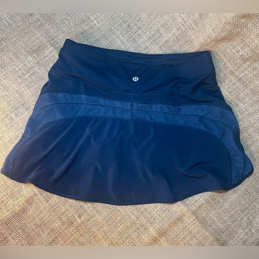 lululemon athletica Women's Deep Blue Mini Skirt
